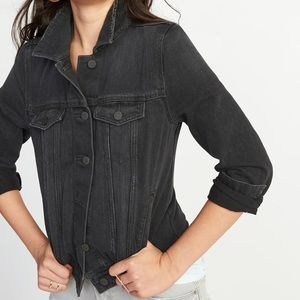 Old navy black denim jacket